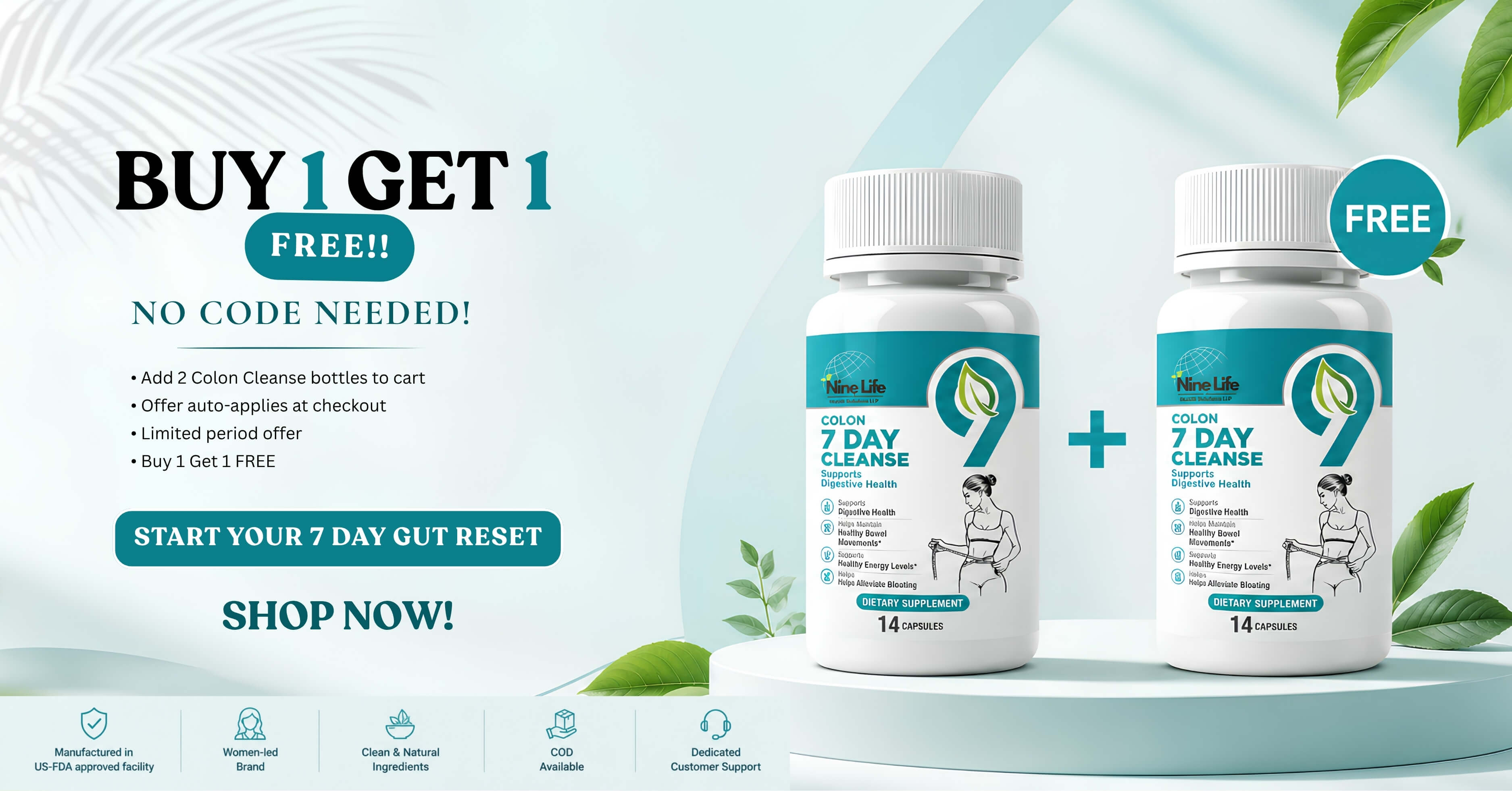 7-Day Gut Reset & Natural Supplements