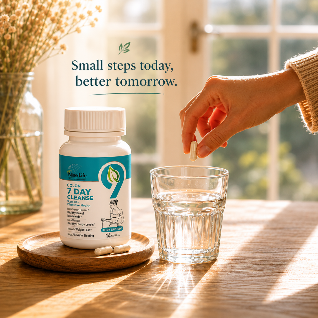 Feel lighter in 7 days 7-Day Colon Cleanse