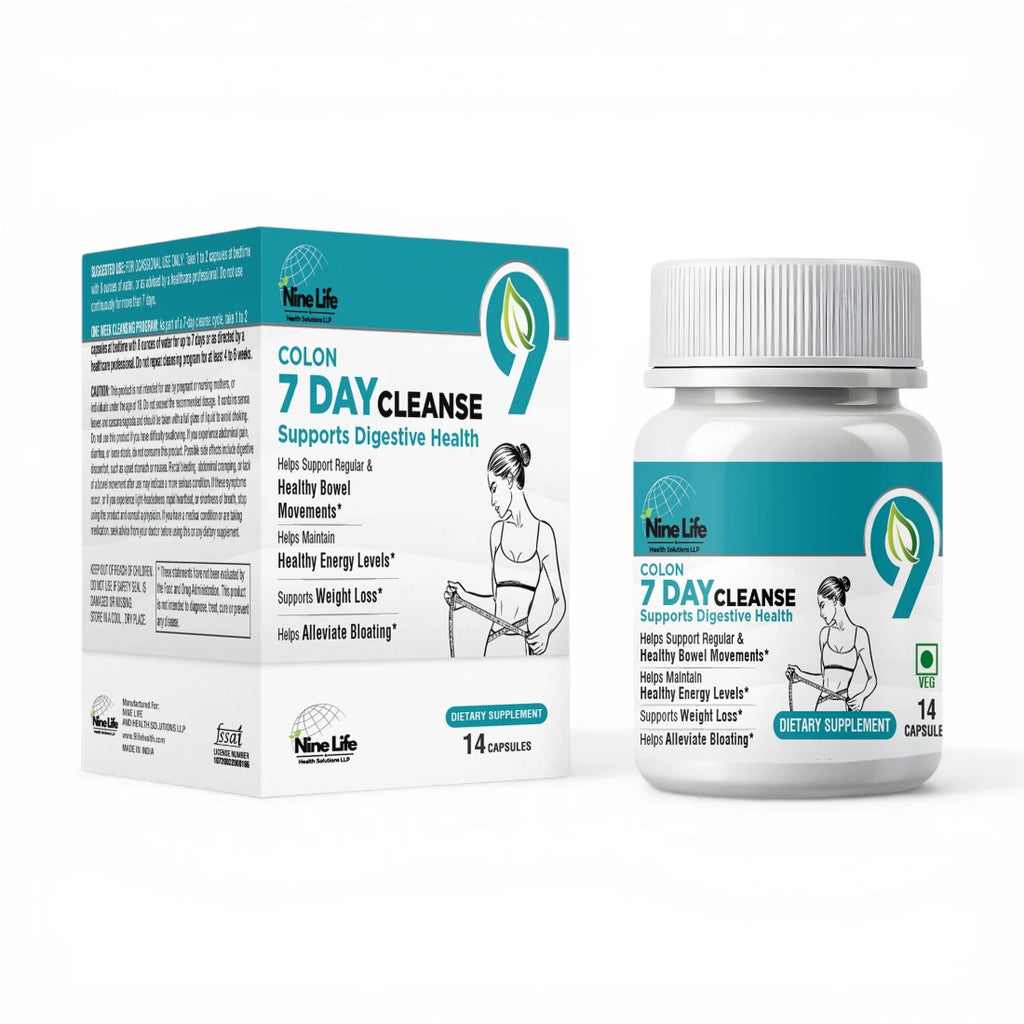 Feel lighter in 7 days 7-Day Colon Cleanse